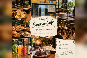 A Day at Sparsa Cafe: From Morning Breakfast to Evening Conversations